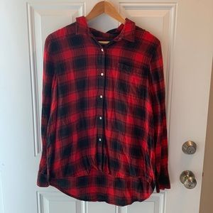 Calvin Klein Plaid Button Down Shirt